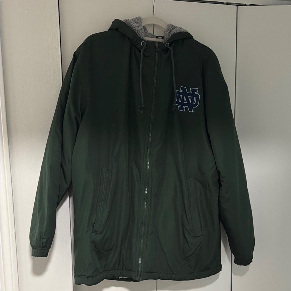 Champion Notre Dame Long Fleece Lined Coat